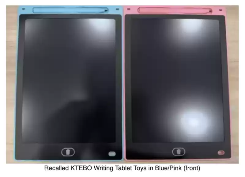 存生命危险！美国CPSC紧急召回超1万件儿童手写板玩具